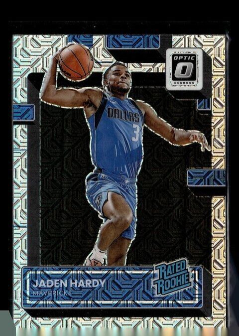 2022-23 OPTIC CHOICE RATED ROOKIE 248 Jaden Hardy - Dallas Mavericks
