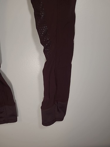 Athleta Ultra High Rise Elation Tight 4/6 Leggings Brown S - Picture 9 of 12