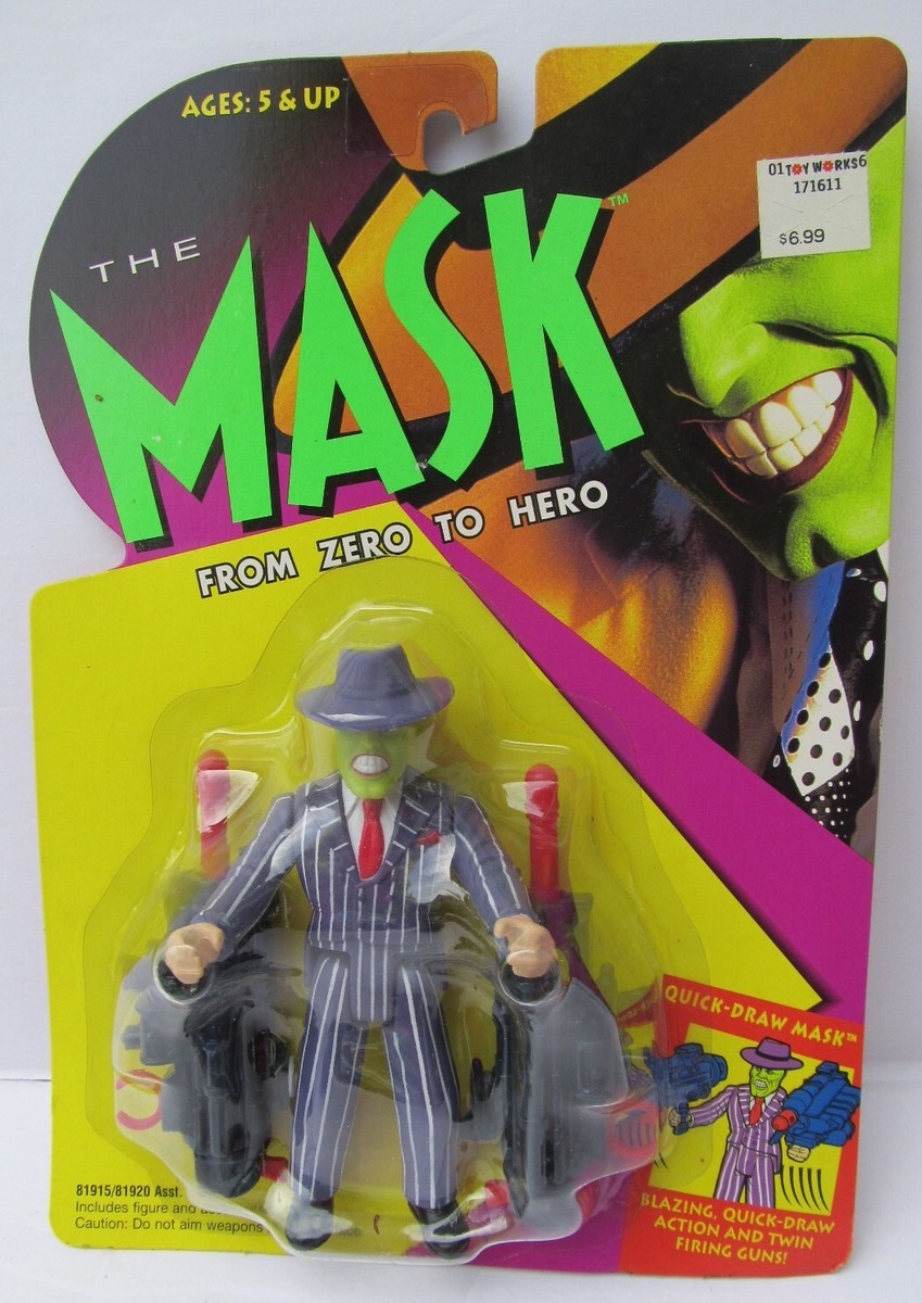 The Mask Jim Carey 1995 Movie Action Figure by Kenner for sale