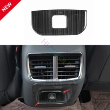 For Hyundai Sonata 2020-23 Titanium Black Rear USB Socket Switch Cover Trim 1X
