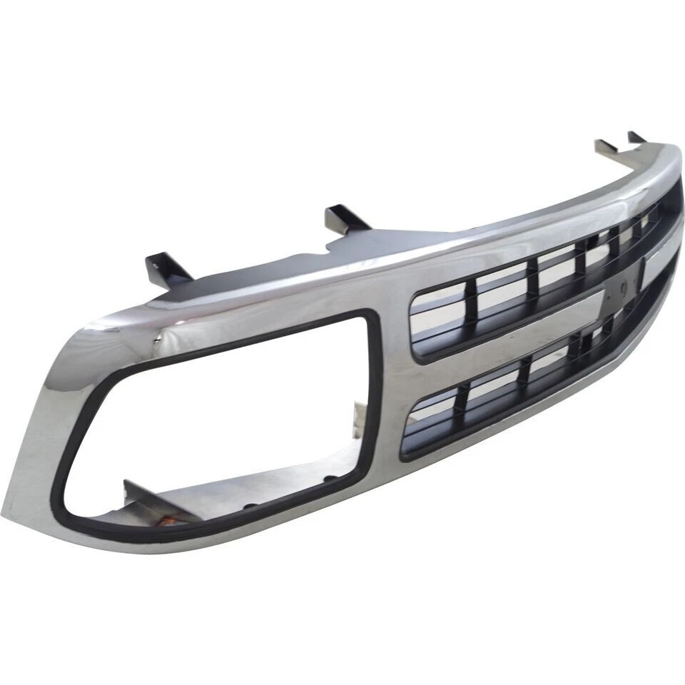 New Front Grille Chrome Shell with Black Insert Fits 1995-1997 Chevrolet Blazer - Изображение 4 из 4