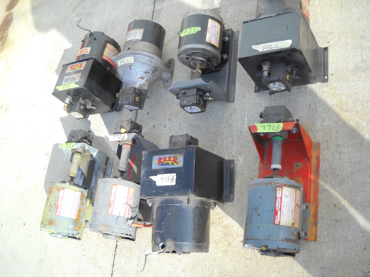 Waste Oil Transfer Pump, Nice, A Series Suntec Pump, 110 Volt Electric