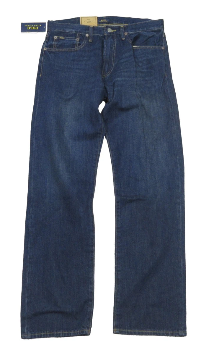 Polo Ralph Lauren Regular 32 Size Jeans Men's 34 in Inseam for