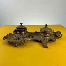 calamaio in bronzo dorato primi 900