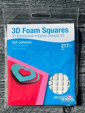 NEW Scrapbook Adhesives 3D Self-Adhesive Foam Squares 3 flat rate shipping