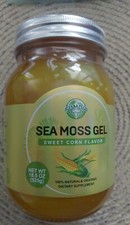 Sea Moss Gel/Organic Raw Irish /Sweet Corn Flavor /18.5 Oz.