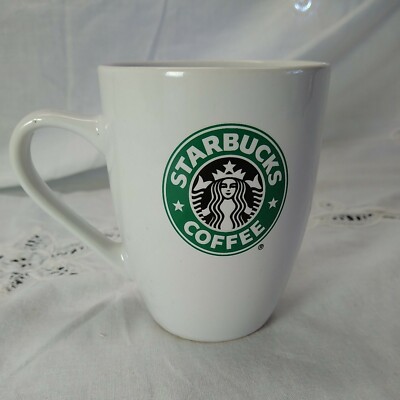 Starbucks Coffee Mug Tea Cup 12oz 2007 Classic Green Mermaid Logo | eBay