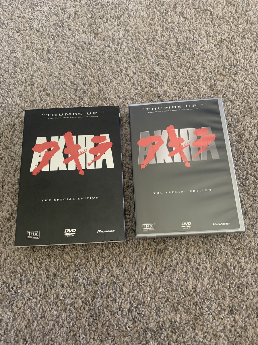 Akira (DVD, 2001, 2-Disc Set, Special Edition) OOP RARE Anime w