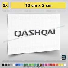 2x Nissan Qashqai Stickers Vinyl Decal Car Body Window Windscreen | 13 cm
