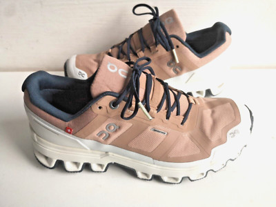 Damen Schuhe Sneaker On Running Cloudventure Waterproof Gr 39 UK 6 beige Mesh