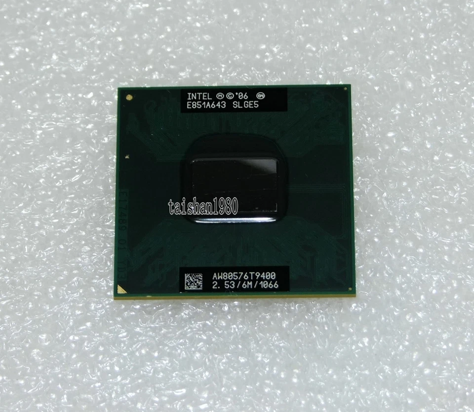 Intel Core 2 Duo T9400 2.53 GHz Dual-Core 6M/1066 Processor SLGE5 mobile laptop - Image 3 of 4