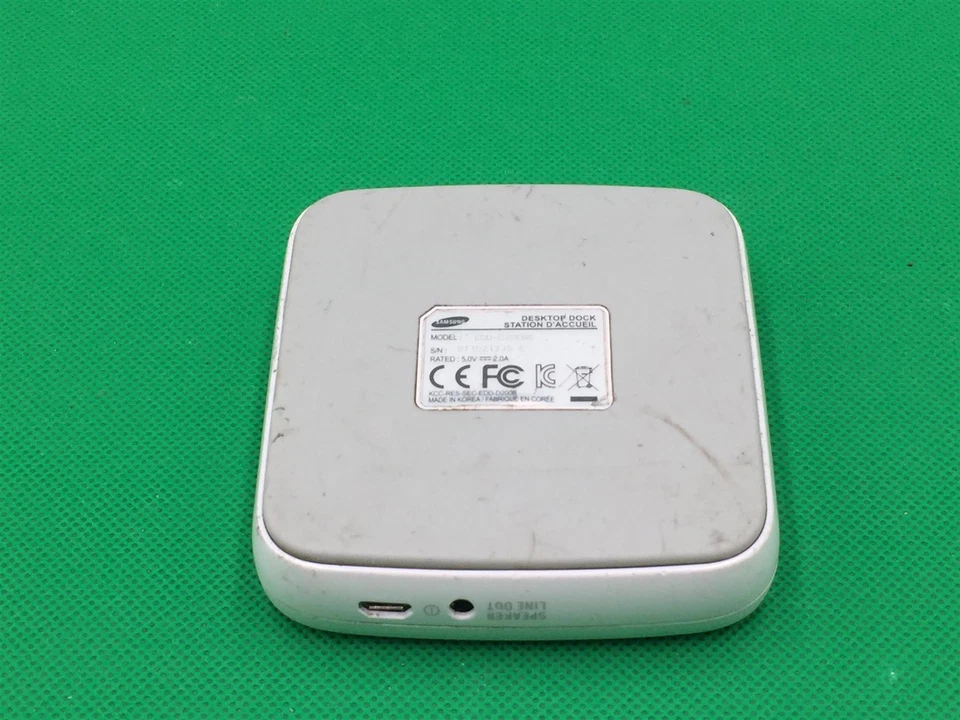 Samsung Desktop Dock EDD-D200WE Micro-USB Für Galaxy S3, Weiß, Verkratzt - Bild 2 von 4