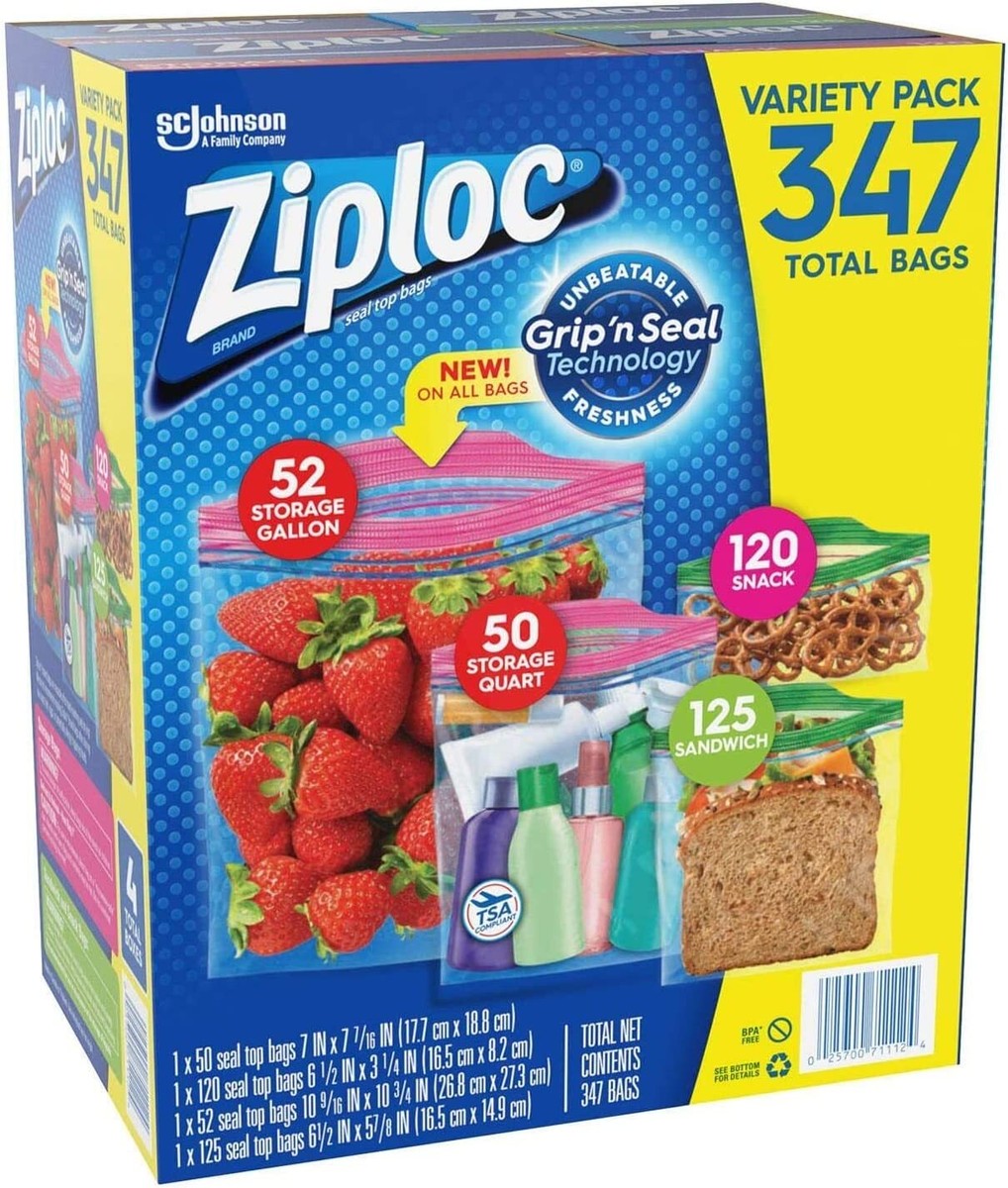 Quart Ziploc Bag