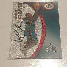 2000-01 EX Mateen Cleaves Rookie Auto Card/ - Milwaukee Bucks