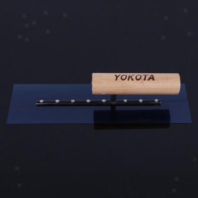 Finishing Trowel with Comfortable Wood Handle Fatigue