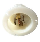 Electrical Receptacles & Outlets Flange White 4 Poles