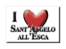 Calamita Sant'Angelo All'Esca (AV) - Campania Magnete Da Frigo Souvenir Italia