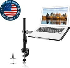 Soporte de escritorio para computadora port til individual con bandeja