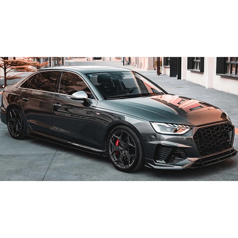 86.6'' Side Skirts Extension Lip Fits Audi A3 A4 A5 A6 A7 B8 B9 S5 Left & Right Foto 3 de 4