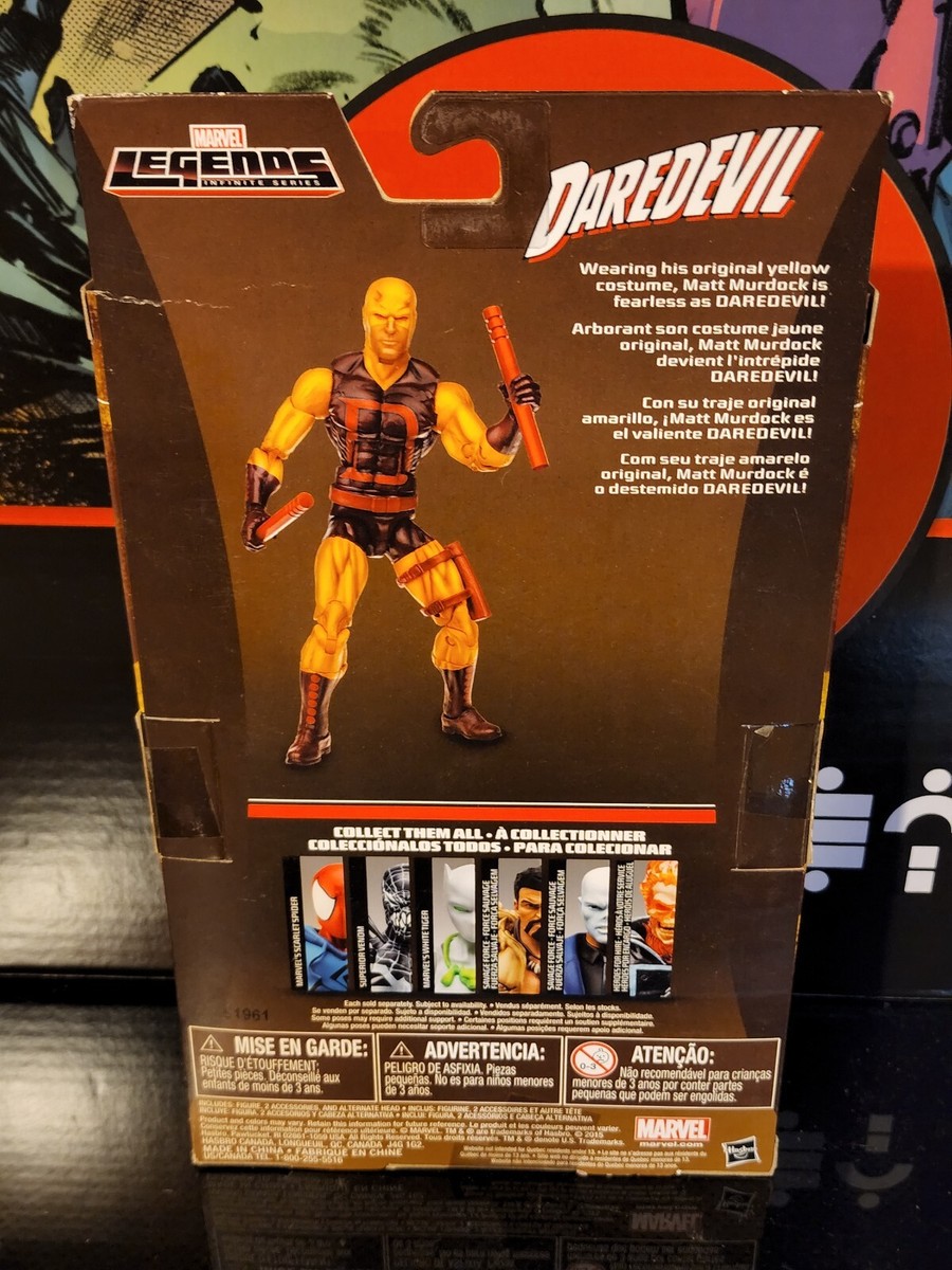marvel legends daredevil yellow first appearance walgreens