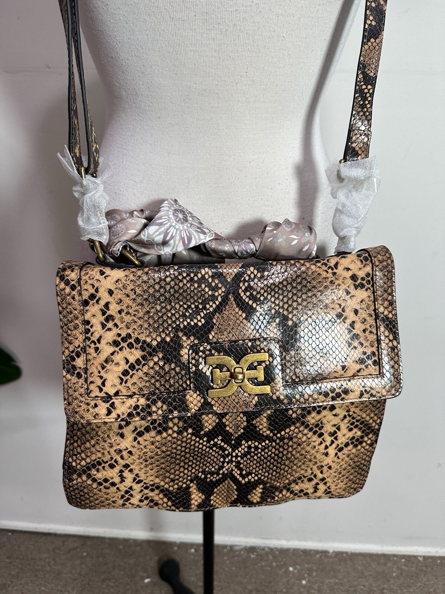 Sam Edelman Women's Snake Print Crossbody Bag | eBay