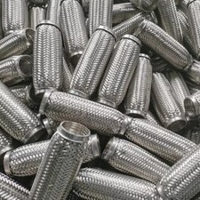 EXHAUST FLEXI PIPE JOINT FLEXIBLE TUBE REPAIR 38/42/45/48/51/57/60/63/70/76 MM