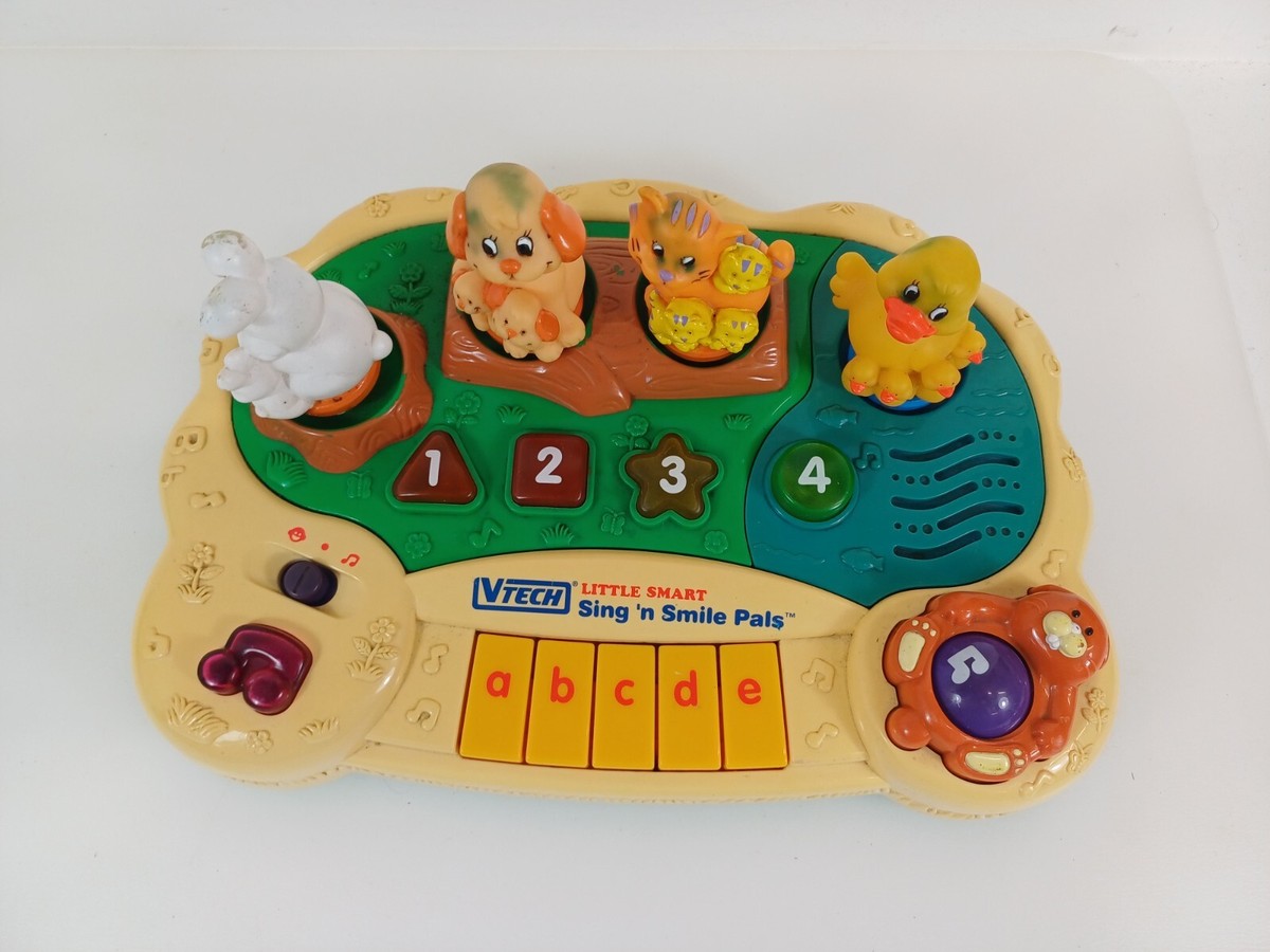 Vtech Little Smart Sing N Smile Pals Vintage Collectable Toy