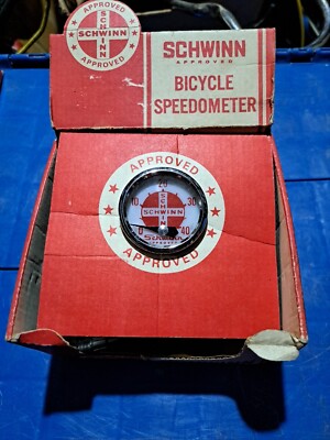 NOS SCHWINN 20” KRATE STINGRAY SPEEDOMETER VINTAGE BICYCLE BIKE SPEEDOMETER  LOOK