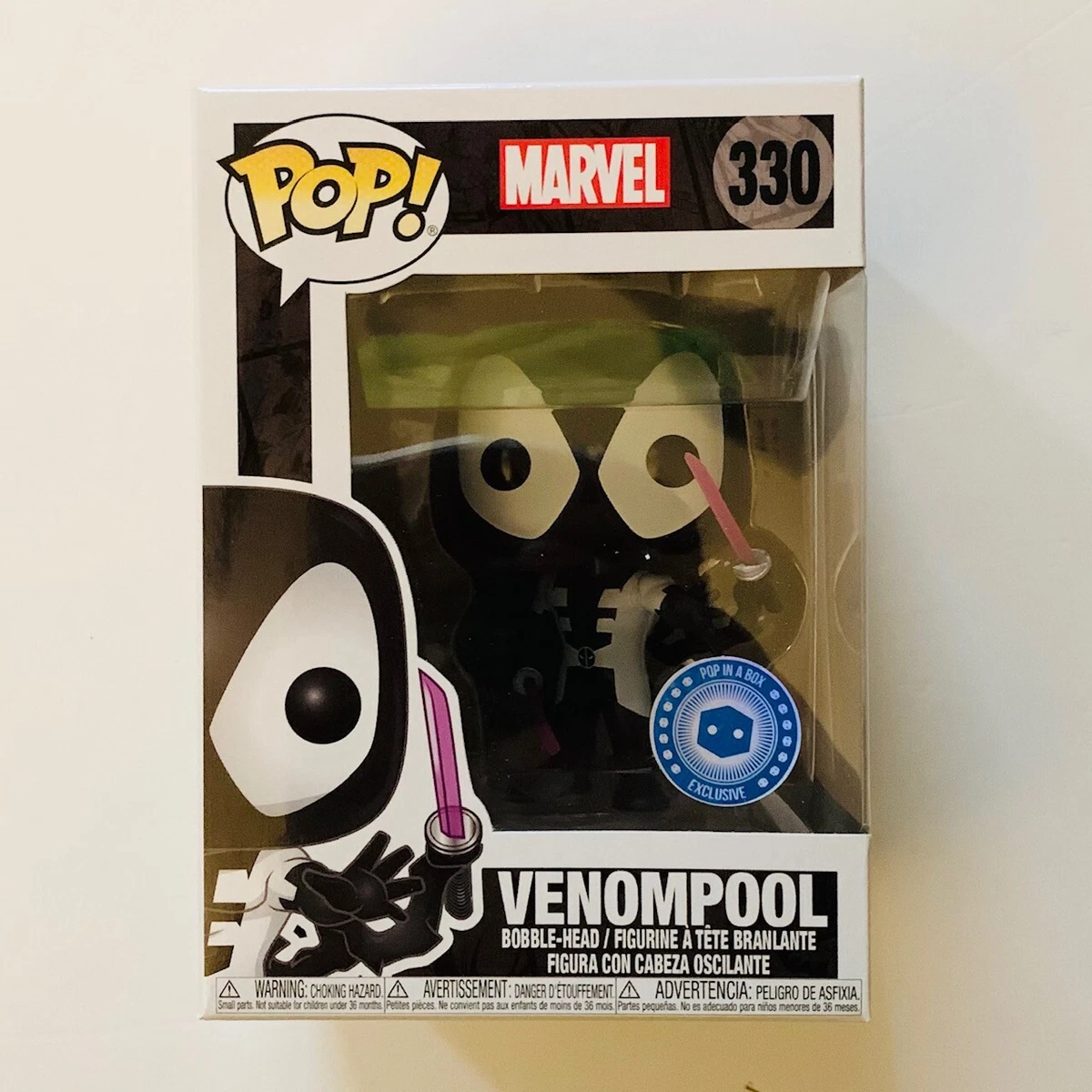Venompool back best sale in black pop