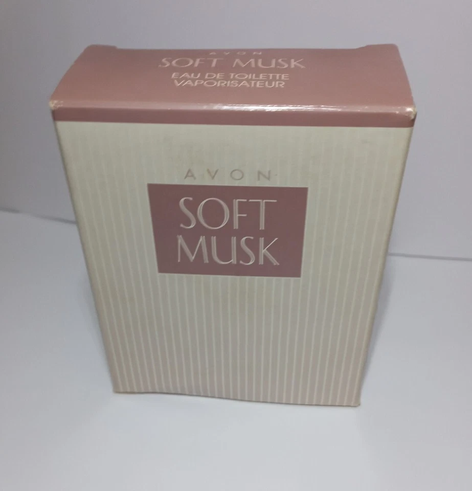 EAU DE TOILETTE SOFT MUSK VINTAGE AVON.50 ML. NUEVO EN CAJA.DESCATALOGADO. - Imagen 2 de 4