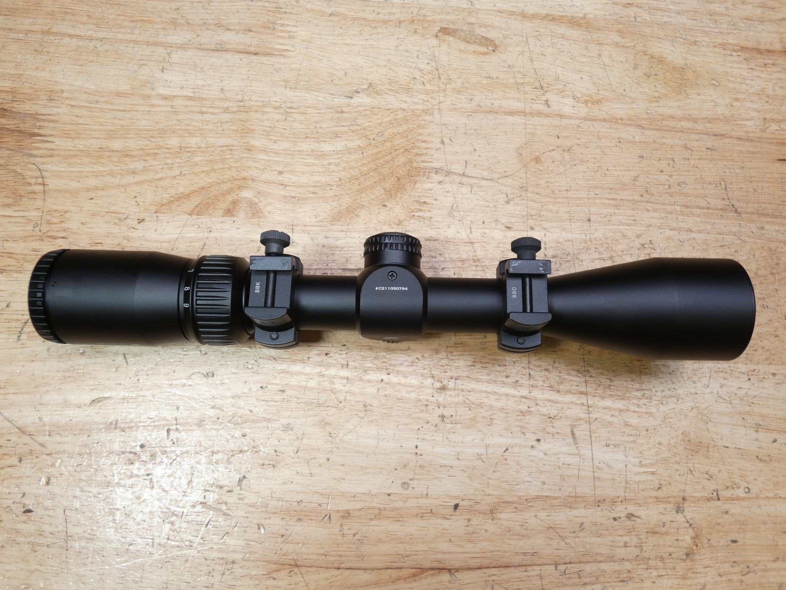 Zeiss Conquest 39X40 MC Rifle Scope w/Scope Caps Rings!! eBay