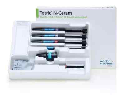 Ivoclar Tetric N Ceram Starter Kit Nano Hybrid Composite Material Free II Ship