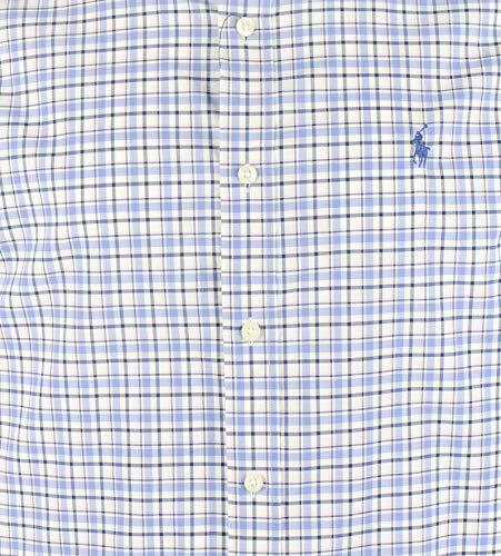 $98.50 Polo Ralph Lauren Men's, Classic Fit Performance Plaid Shirt, Blue, S - Picture 3 of 3