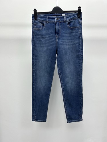 Ex M&S Damen leichte Stretch Denim Cropped/Knöchel Skinny Jeans Größen 8-24 - Bild 7 von 12