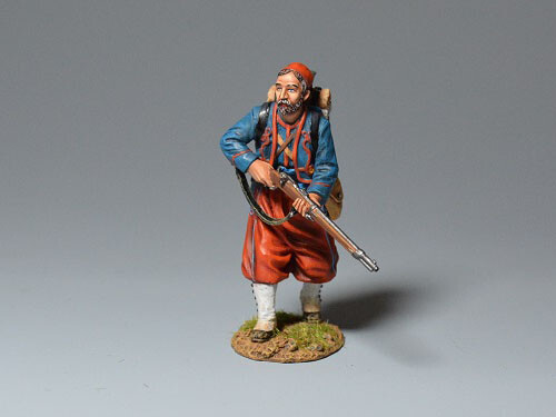 EQUIPO MINIATURAS FRANCO GUERRA PRUSIANA PFW-Z6007 ZOUAVE FRANCÉS LISTO PARA AVANZAR - Imagen 1 de 3