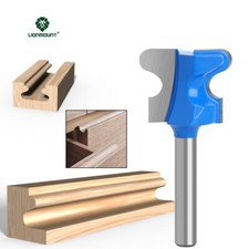 1/4  6mm Shank Finger Grip Door Router Bits Cabinet Drawer Groove Profile Cutter