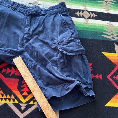 Vtg Polo Ralph Lauren Military Fatigue Utility Navy Cargo Shorts