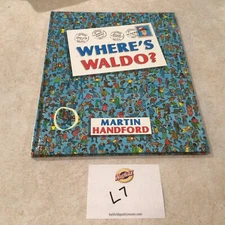 WHERE’S WALDO 1987 Martin HANDFORD 1st First US Edition HC Banned Topless Pic L7
