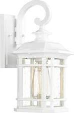 EMLIVIER 2084B-WH 1Light Outdoor Wall Lighting Vintage Outdoor Wall Sconce 13''