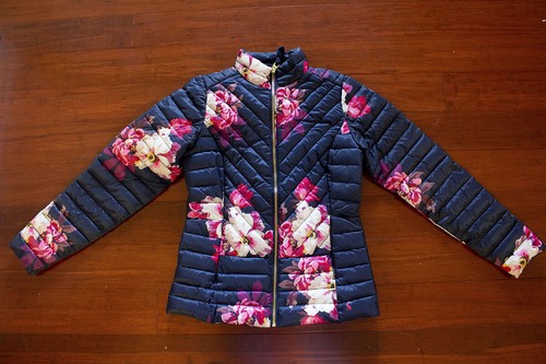 Joules Expand Your Horizons Pink White 