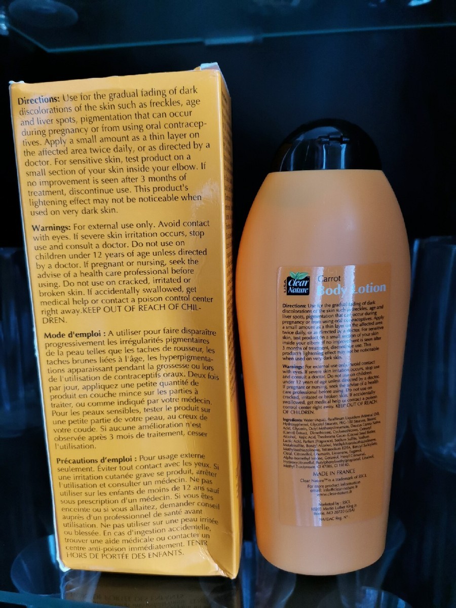 Clear Nature 3x Carrot Body Lotion 500ml | eBay