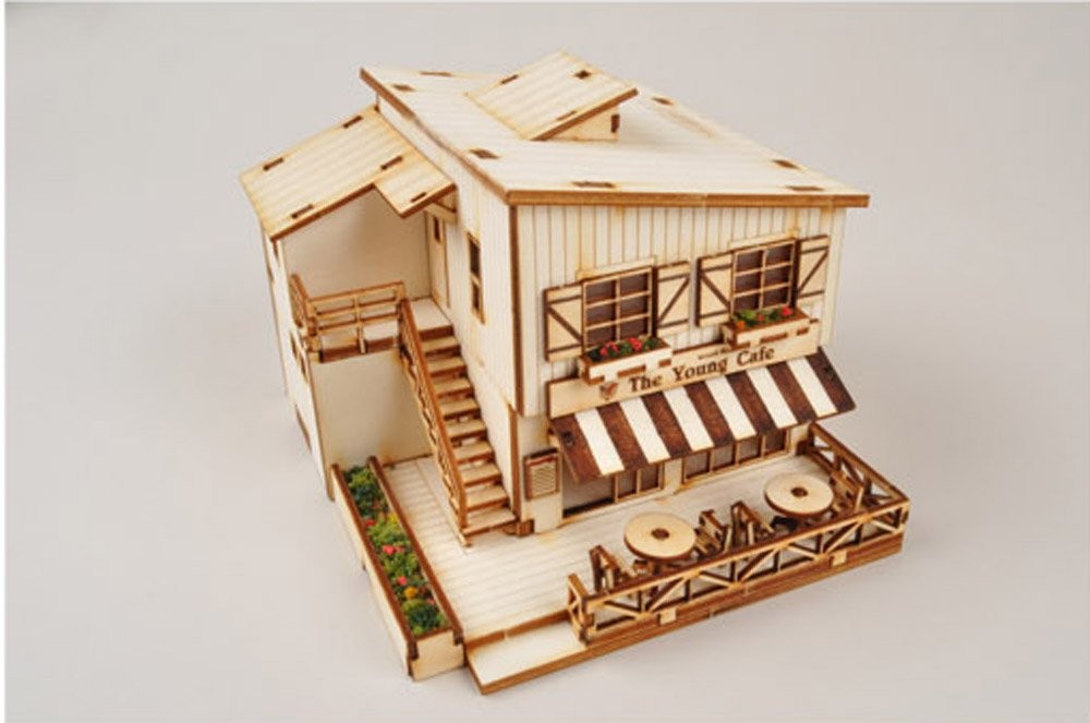Cafe In House By Young Modeler