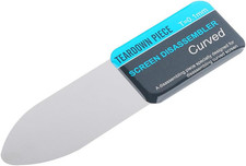 0.1mm Ultra Thin Flexible Metal Spudger Curved Screen Pry Opening Tool for Mobil