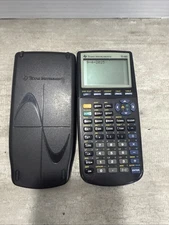 TI-83 Graphing Calculator With Cover. Tested And Working. Batteries Included.