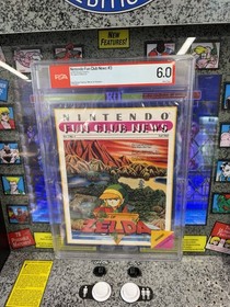 Oto&ntilde;o 1987 Nintendo Fun Club News V1 #3 The Legend of Zelda NES Nintendo PSA 6.0