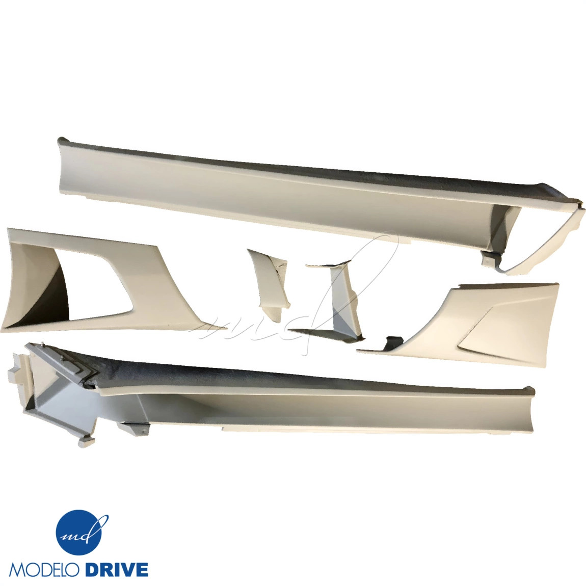 ModeloDrive FRP LP670-SV Side Skirts 6pc for Murcielago Lamborghini 04-11 model