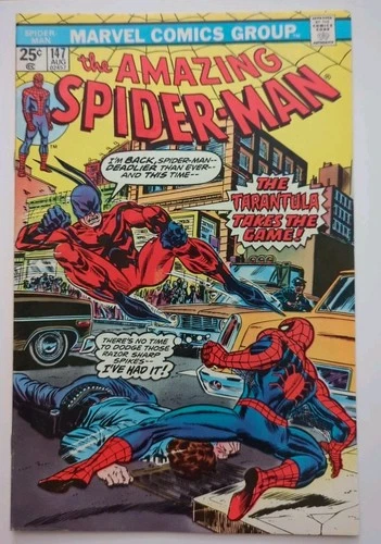 Amazing Spider-Man 147 (FN/VF-) (1975) 2nd Tarantula Luis Alvarez MVS Intact