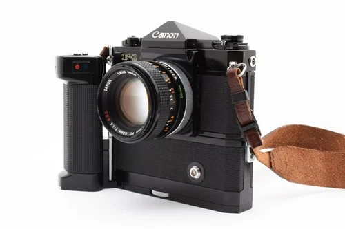 [MINT] Canon F-1  with Motor drive MF 50mm f1.4 From JAPAN