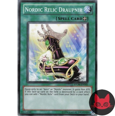 Yugioh Nordisches Relikt Draupnir STOR-DE045 Common NM