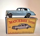 MATCHBOX LESNEY ROLLS-ROYCE SILVER CLOUD-No.  44-A- 1958-1964-NM W/BOX MUST SEE